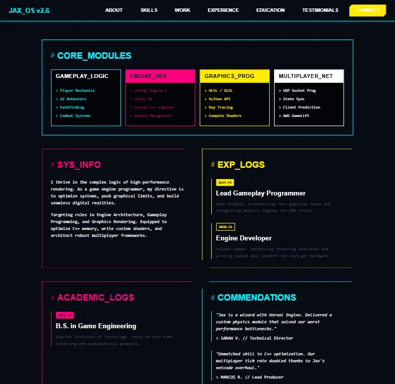 template-13 preview
