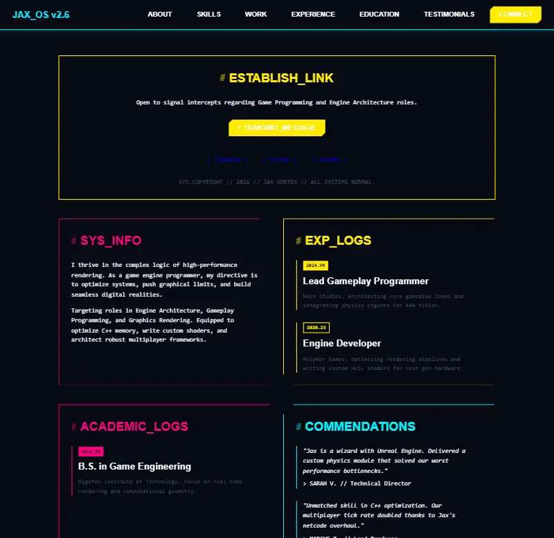 template-13 preview