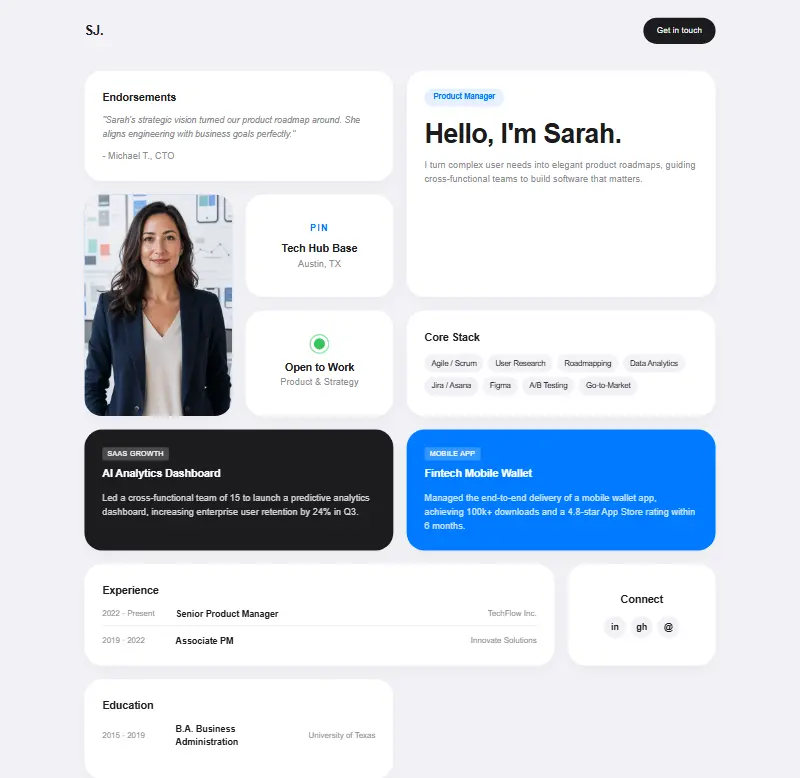 template-19 preview