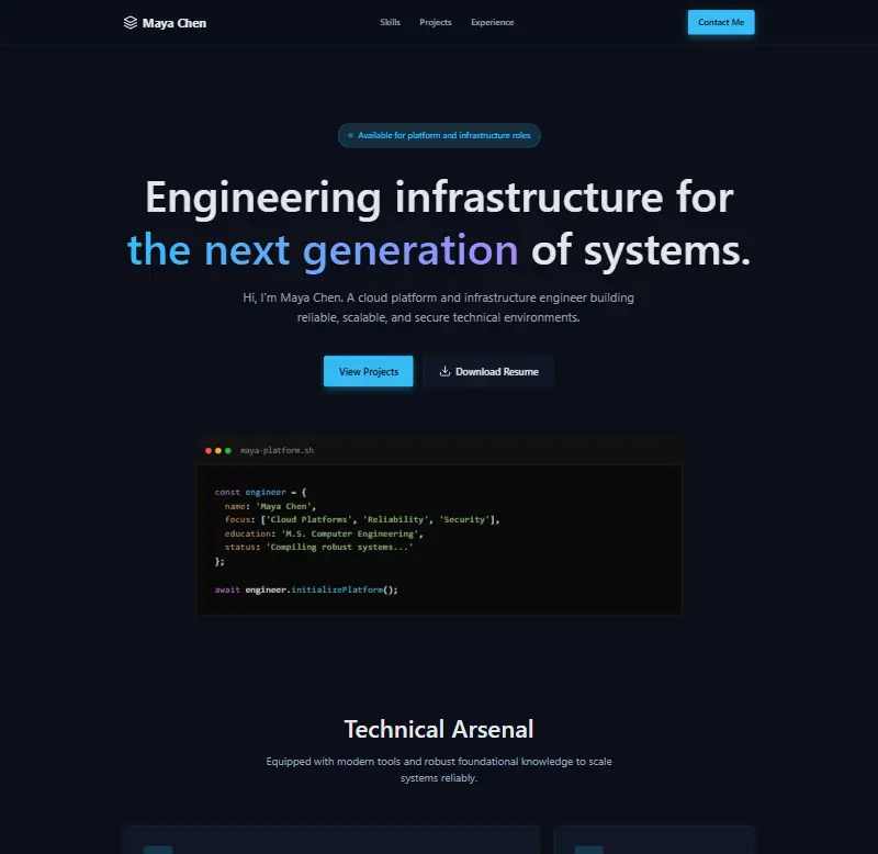 template-3 preview
