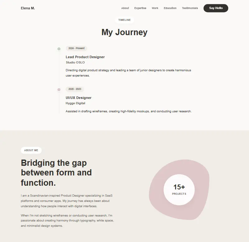 template-8 preview